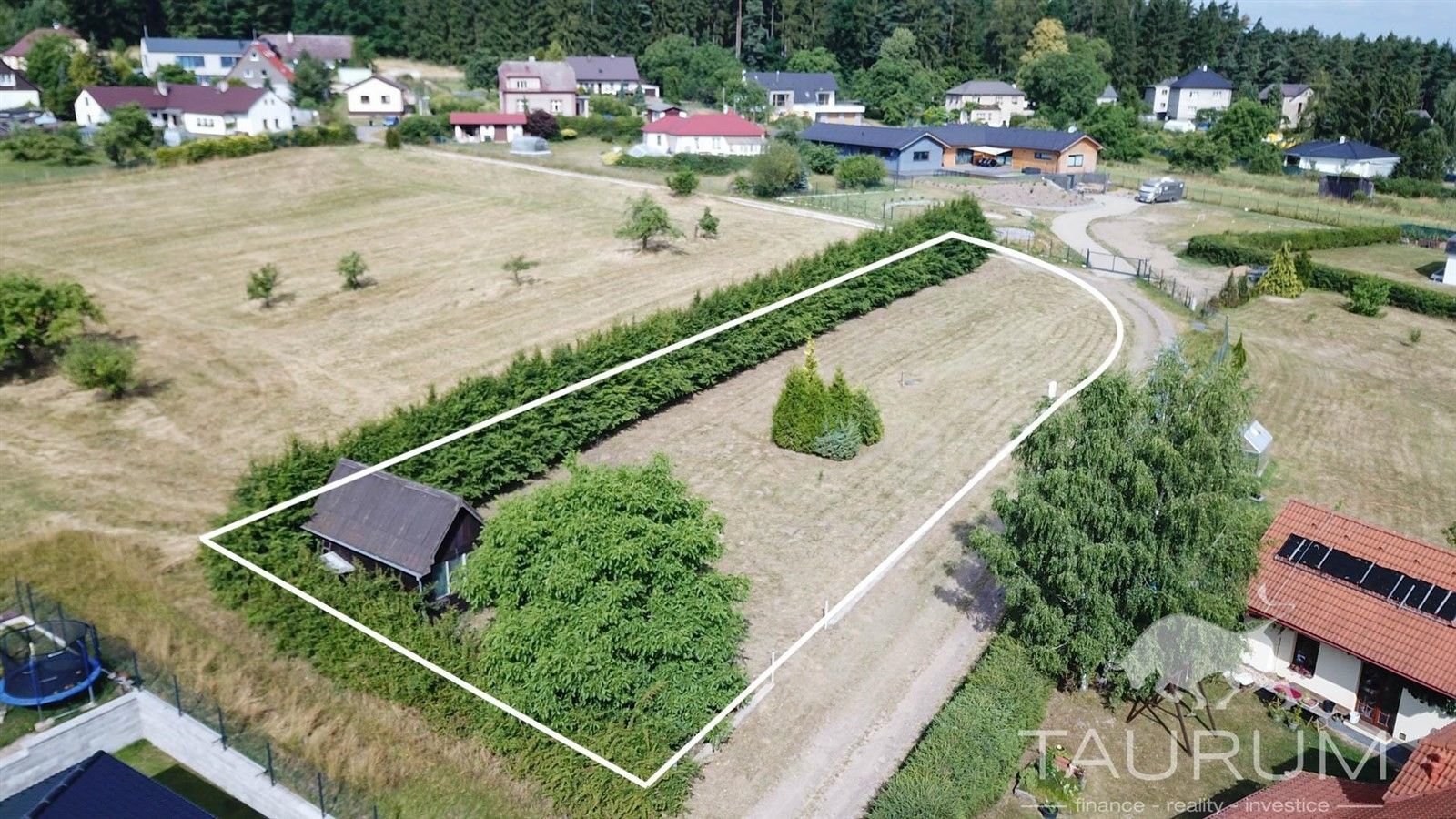 Prodej pozemek pro bydlení - Chaloupky, 1 390 m²