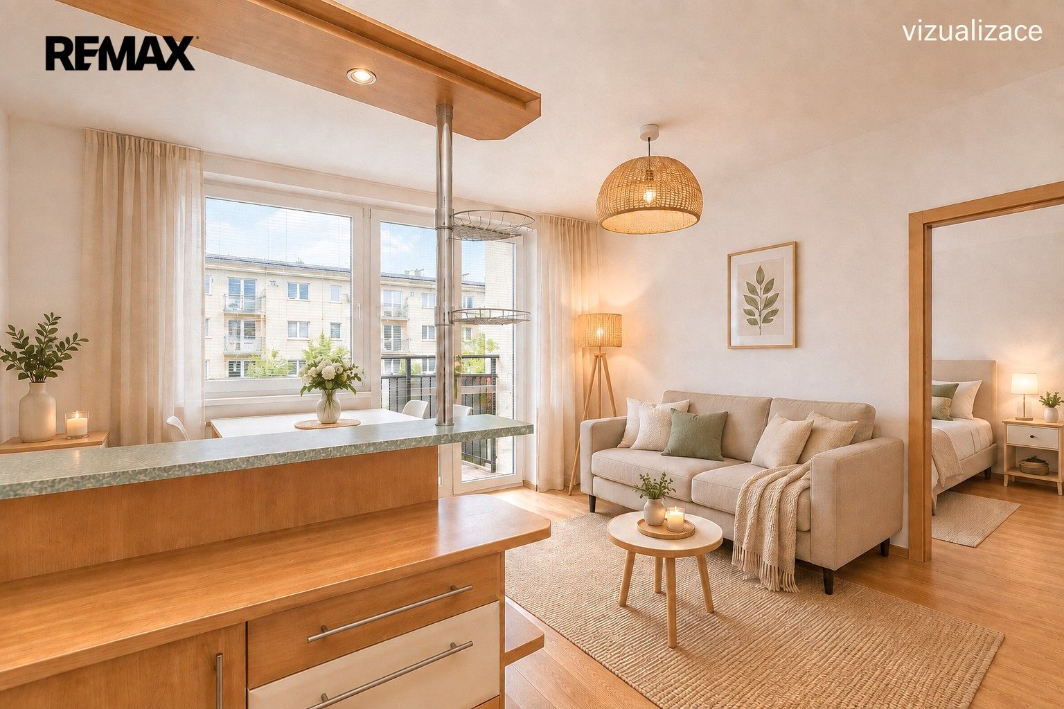 3+kk, Dandova 2588, Praha Horní Počernice, 58 m² - 1
