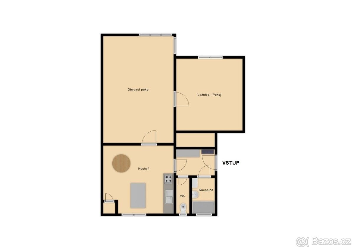 Pronájem byt - Náchod, 547 01