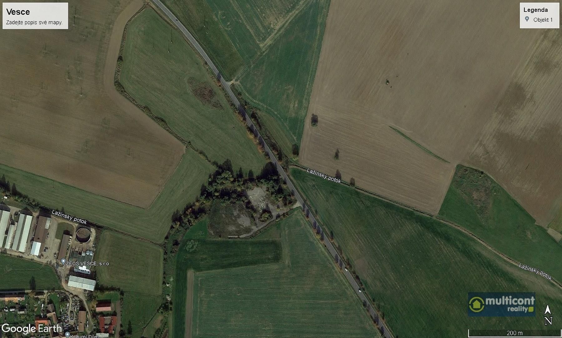 Prodej komerční pozemek - Vesce, Moravské Budějovice, 16 208 m²