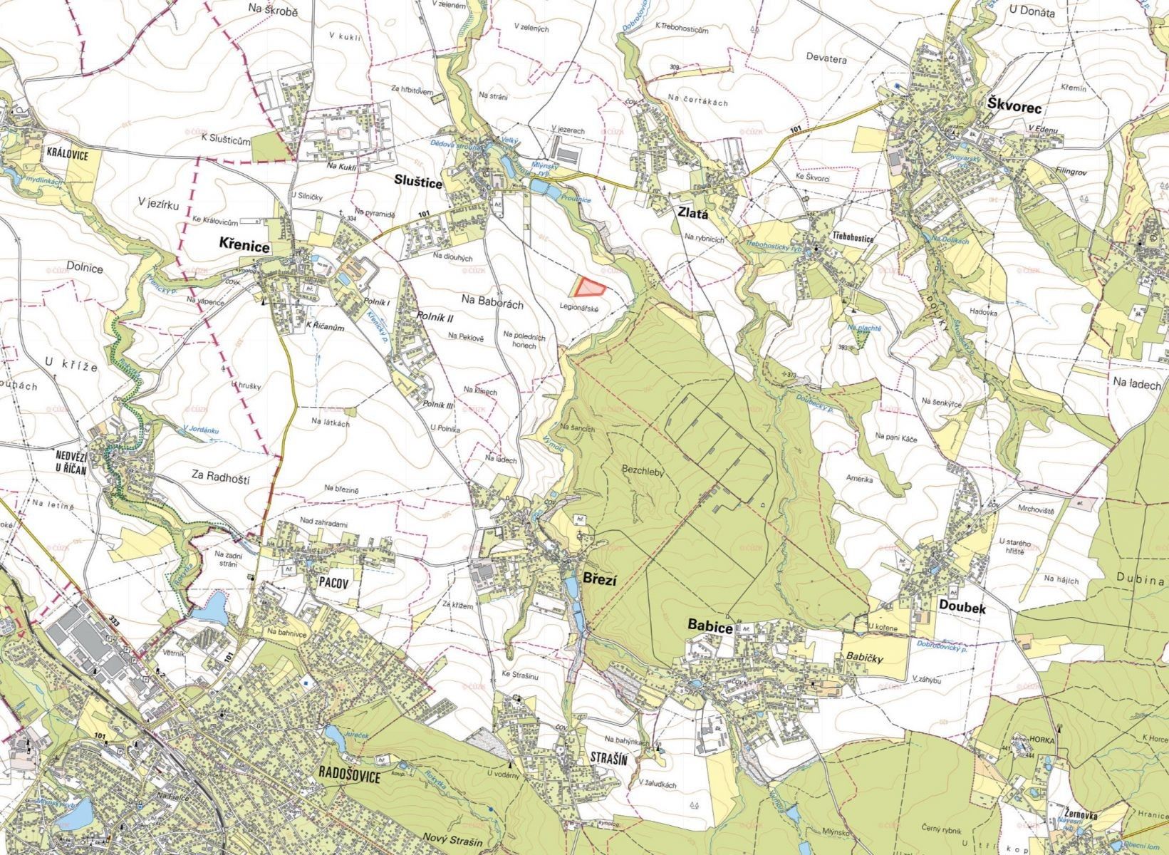 Prodej zemědělský pozemek - Sluštice