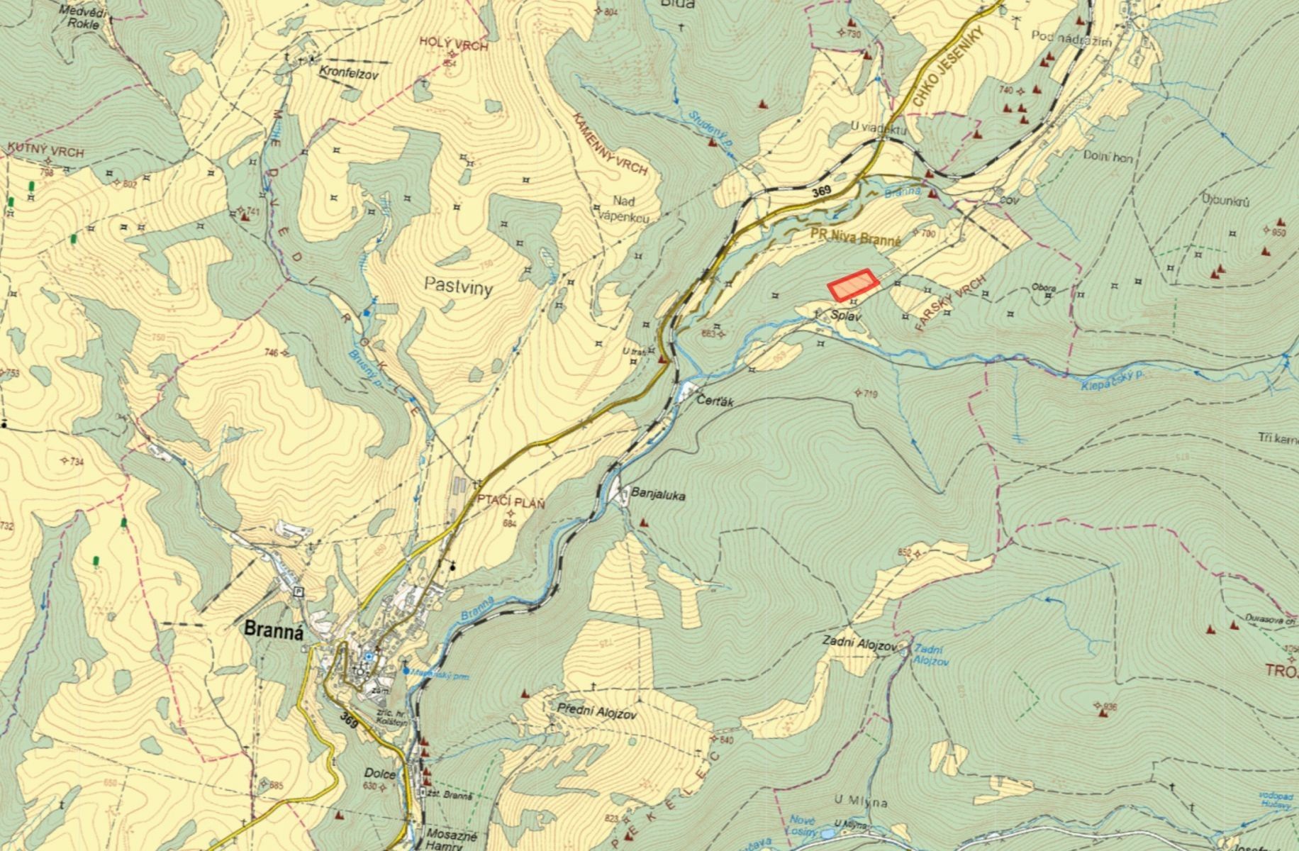 Louky, Branná - 2