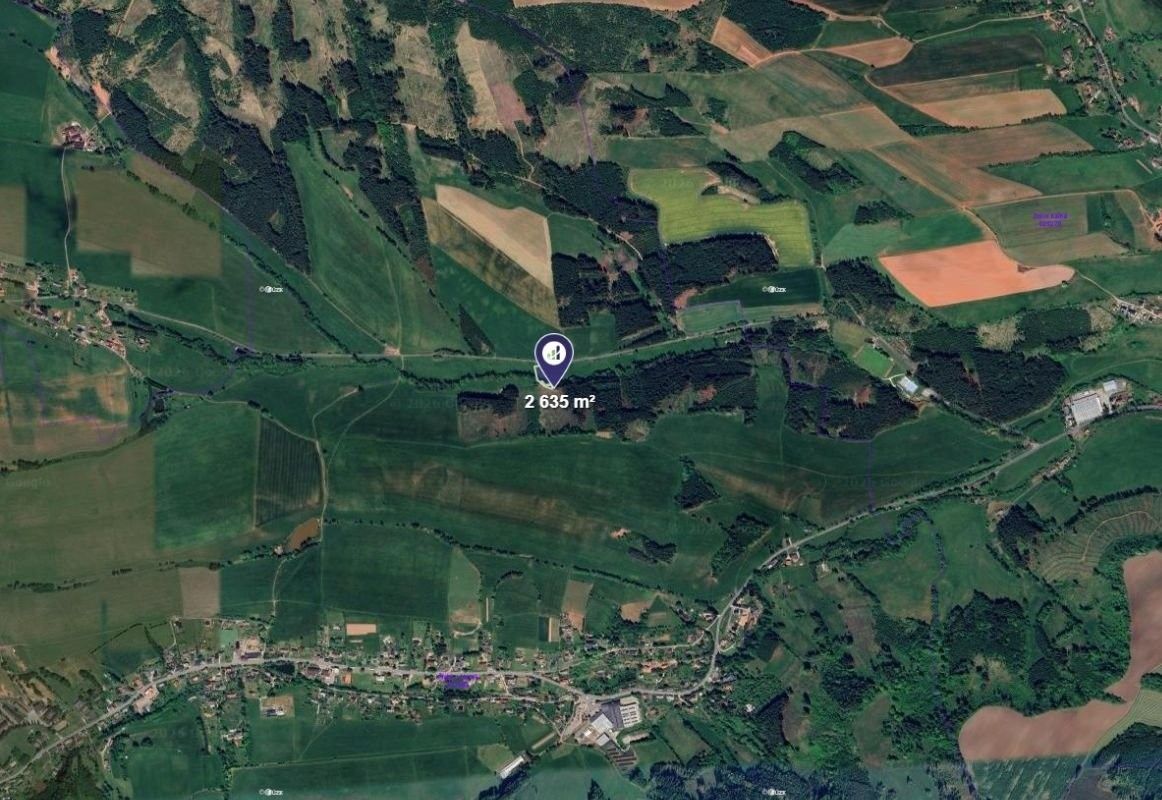 Prodej louka - Čistá u Horek, 2 635 m² - 2