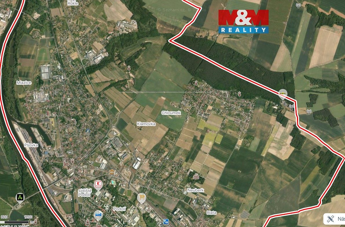 Zemědělské pozemky, Mělník, Středočeský kraj - 1