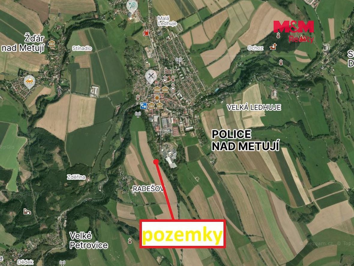 Zemědělské pozemky, Police nad Metují, okres Náchod - 2