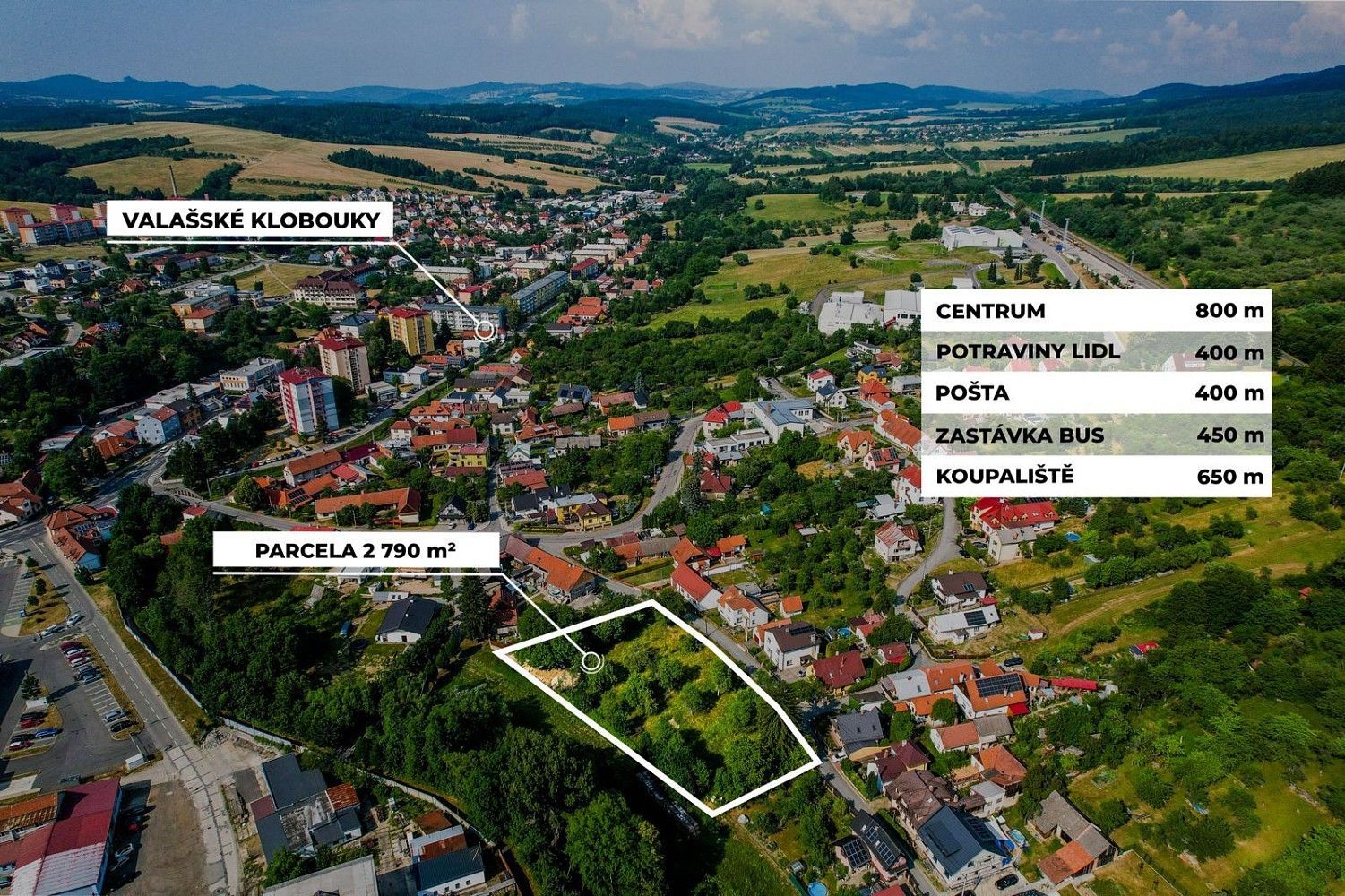 Pozemek pro bydlení · Žaboskřeky, Valašské Klobouky, okres Zlín - 3