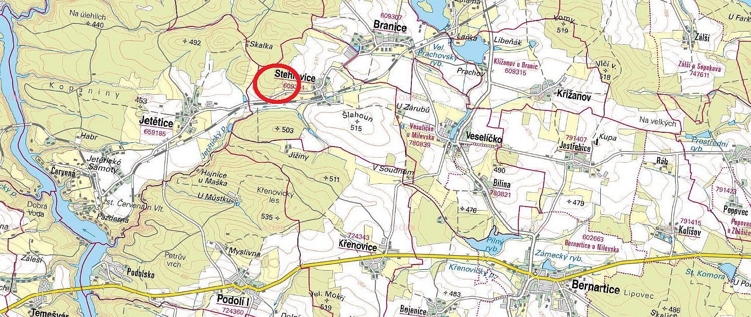 Lesy, Stehlovice, okres Písek, Jihočeský kraj - 2