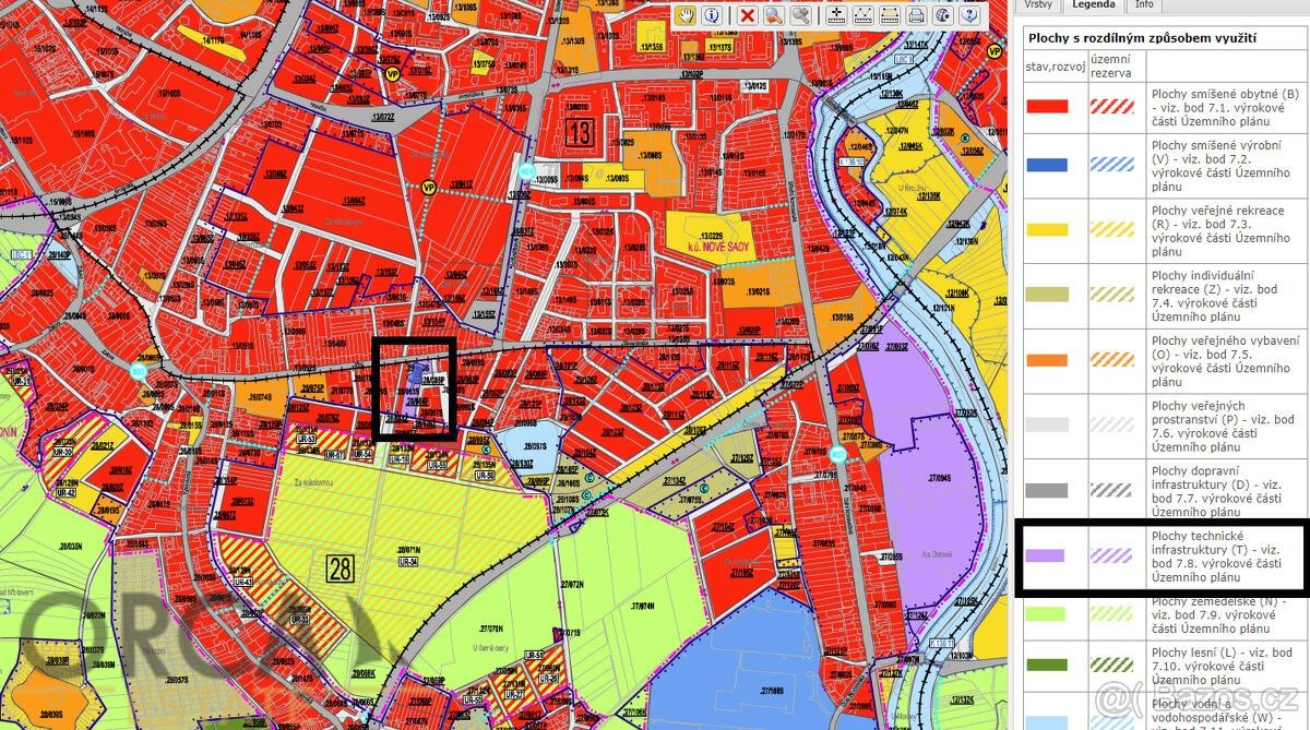 Prodej pozemek pro bydlení - Olomouc, 783 01