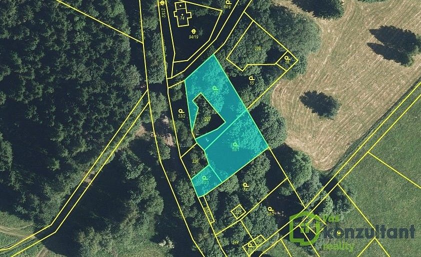 Pozemek pro bydlení, 1 350 m²
