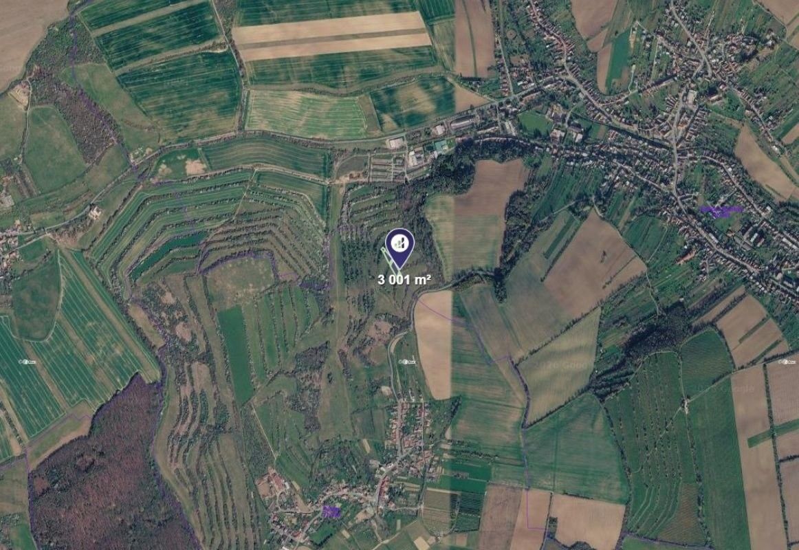 Louky, Tučapy, 3 001 m² - 2