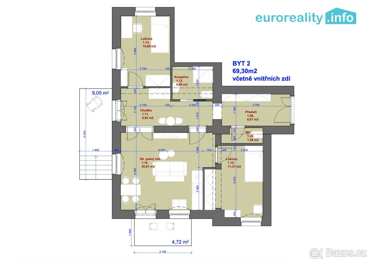 Prodej byt - Drmoul, 353 01