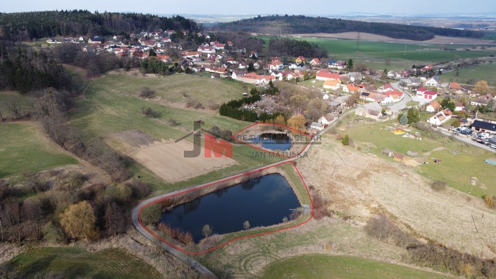 Rybník · 7 500 m² · Boudy - 3