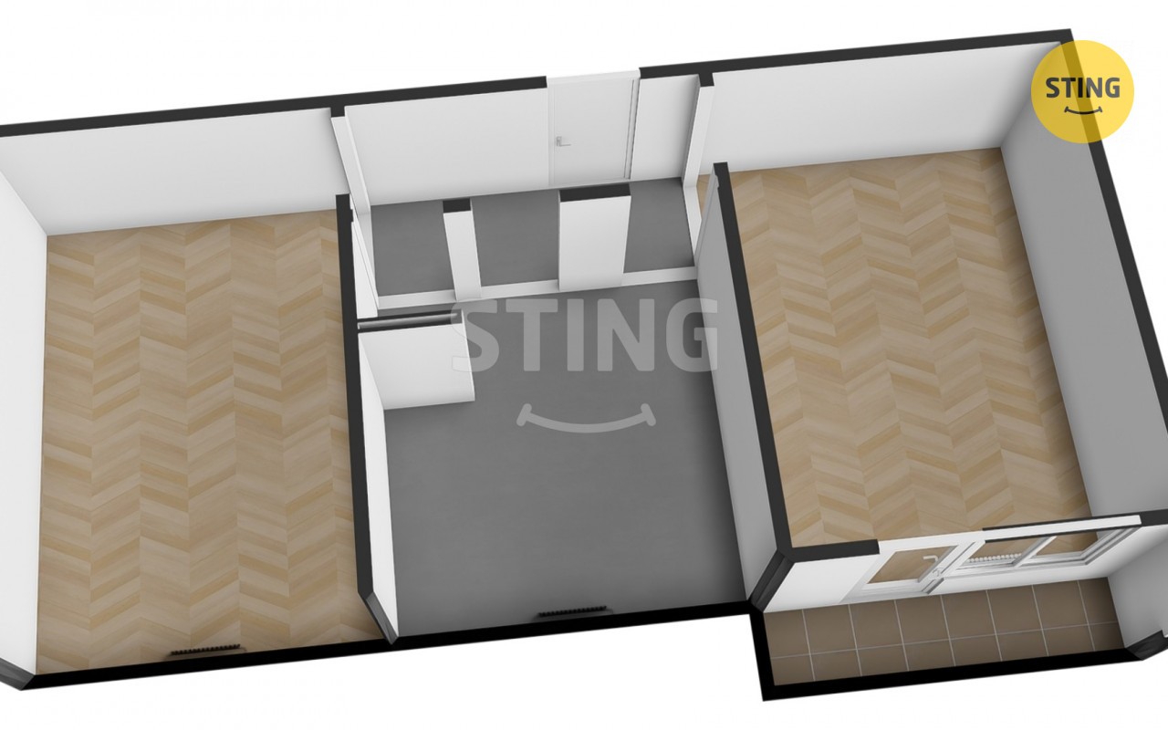 Byt 2+1 · 57 m² · Žižkova, Jihlava - 3