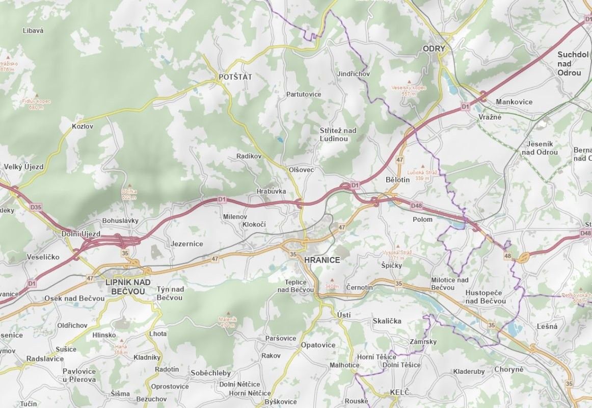 Les · 43 911 m² · Olšovec - 3