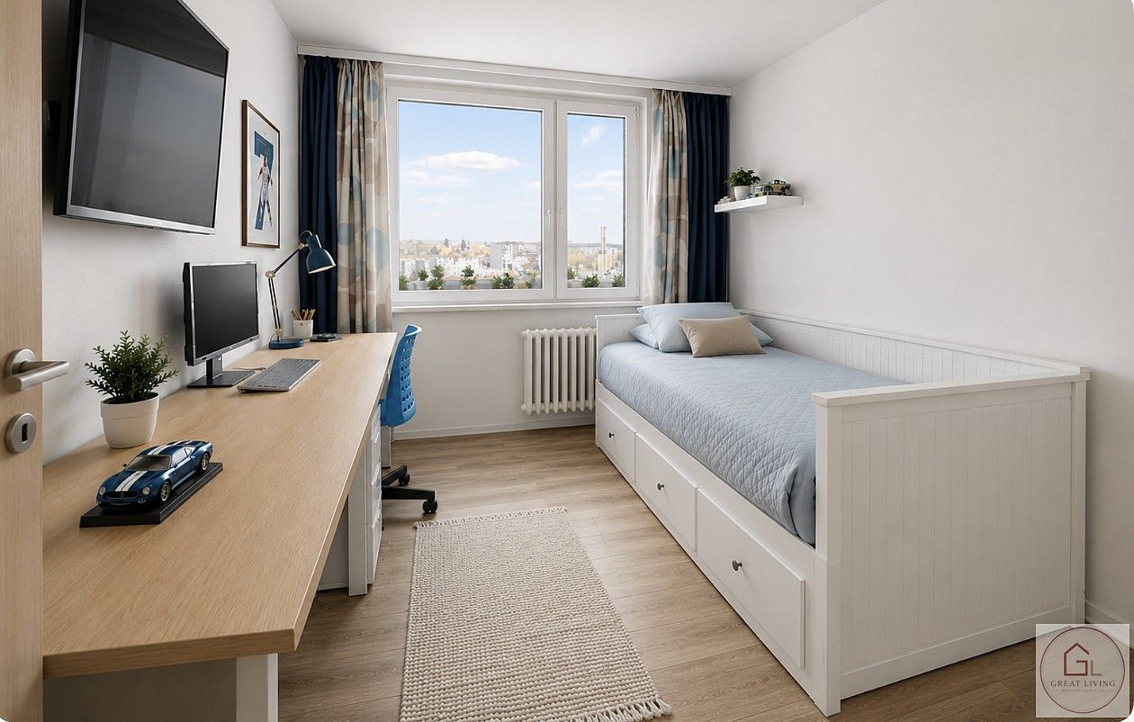 Prodej byt 3+1 - Doležalova, Praha 9 - Černý Most, 79 m² - 5