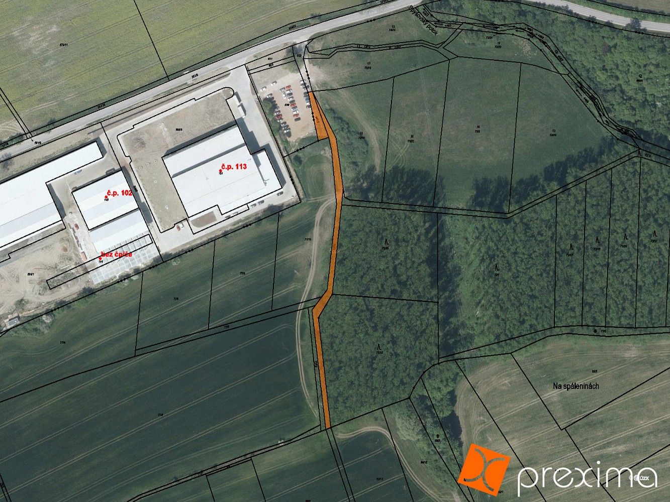 Pozemek, 91 m²