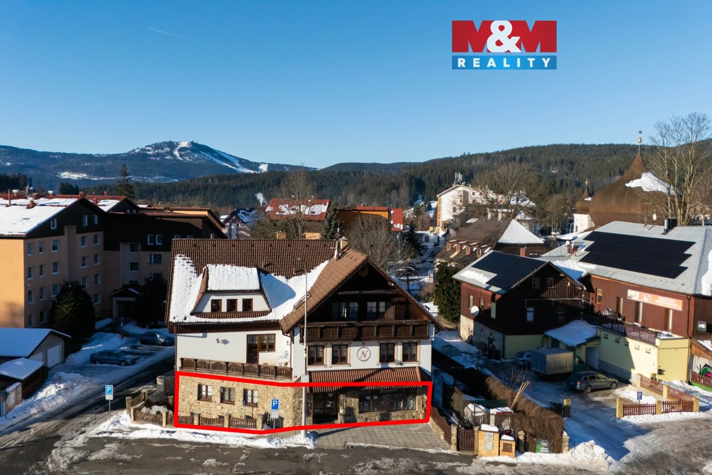 Obchodní prostory, K Samotám, Železná Ruda, 140 m²