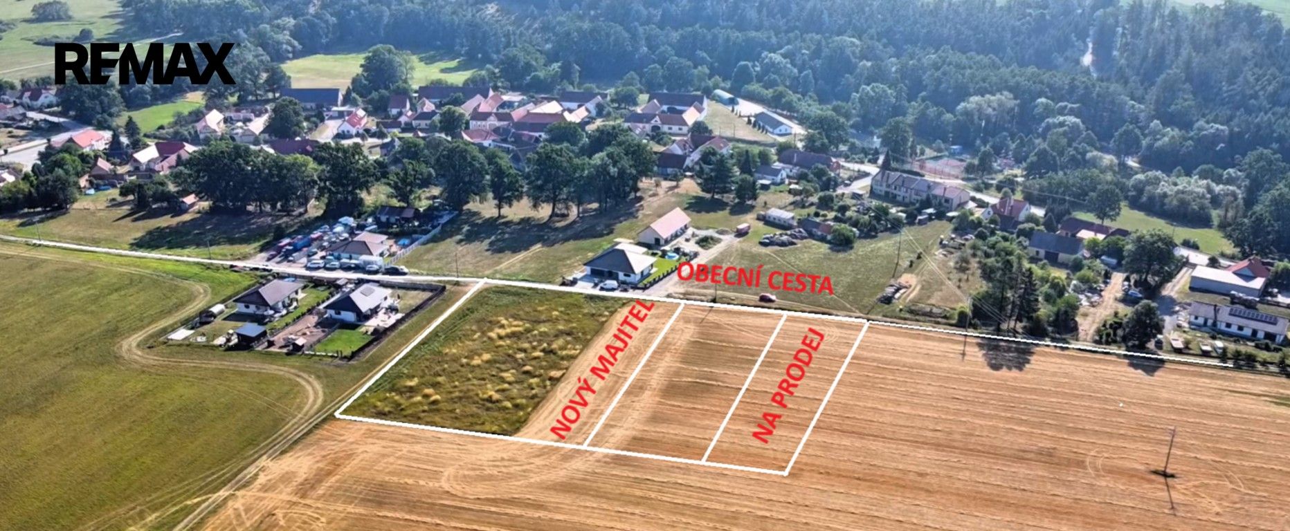 Pozemky pro bydlení, Malovice, 1 791 m² - 1