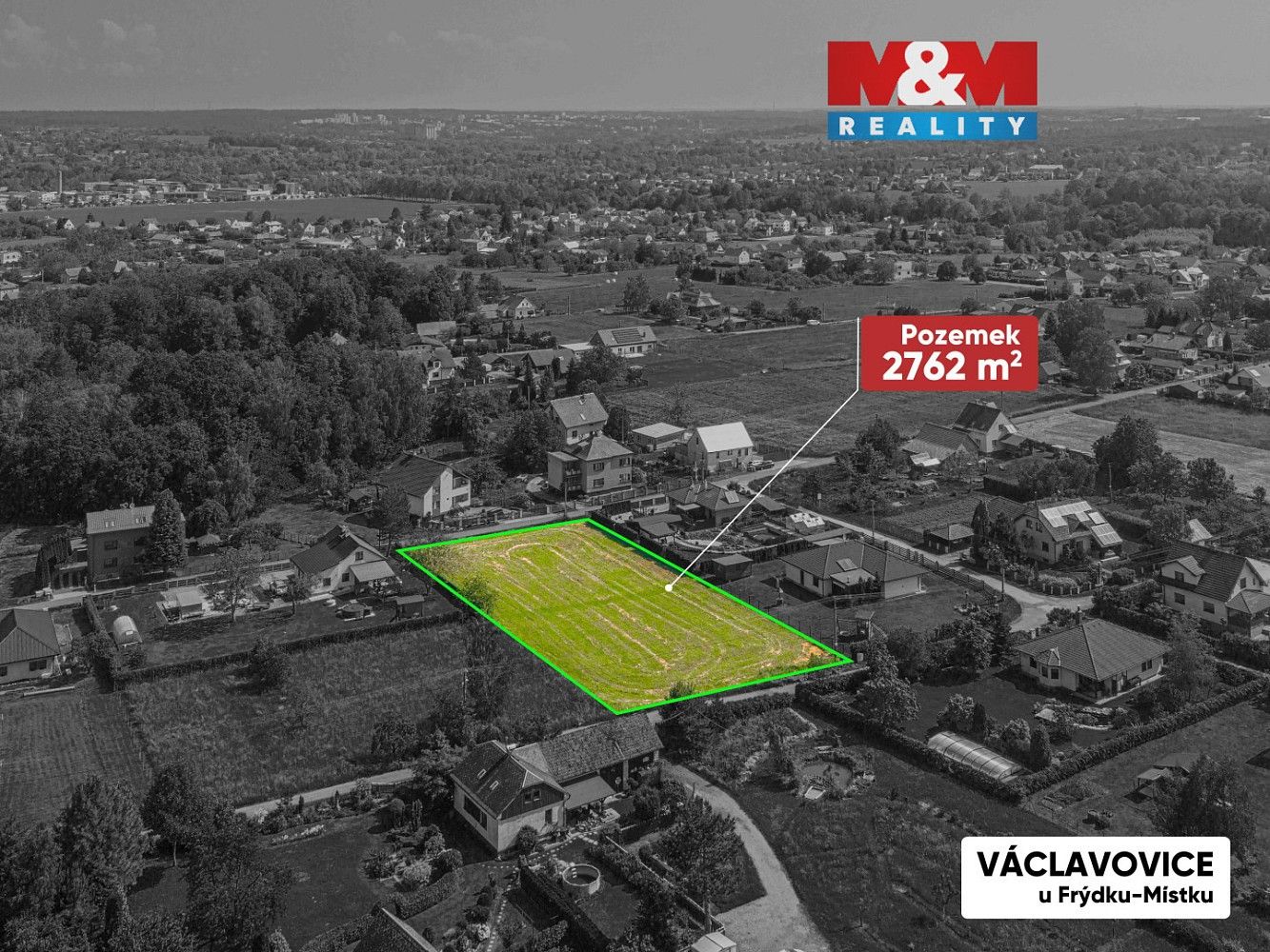 Pozemek pro bydlení, 2 762 m²