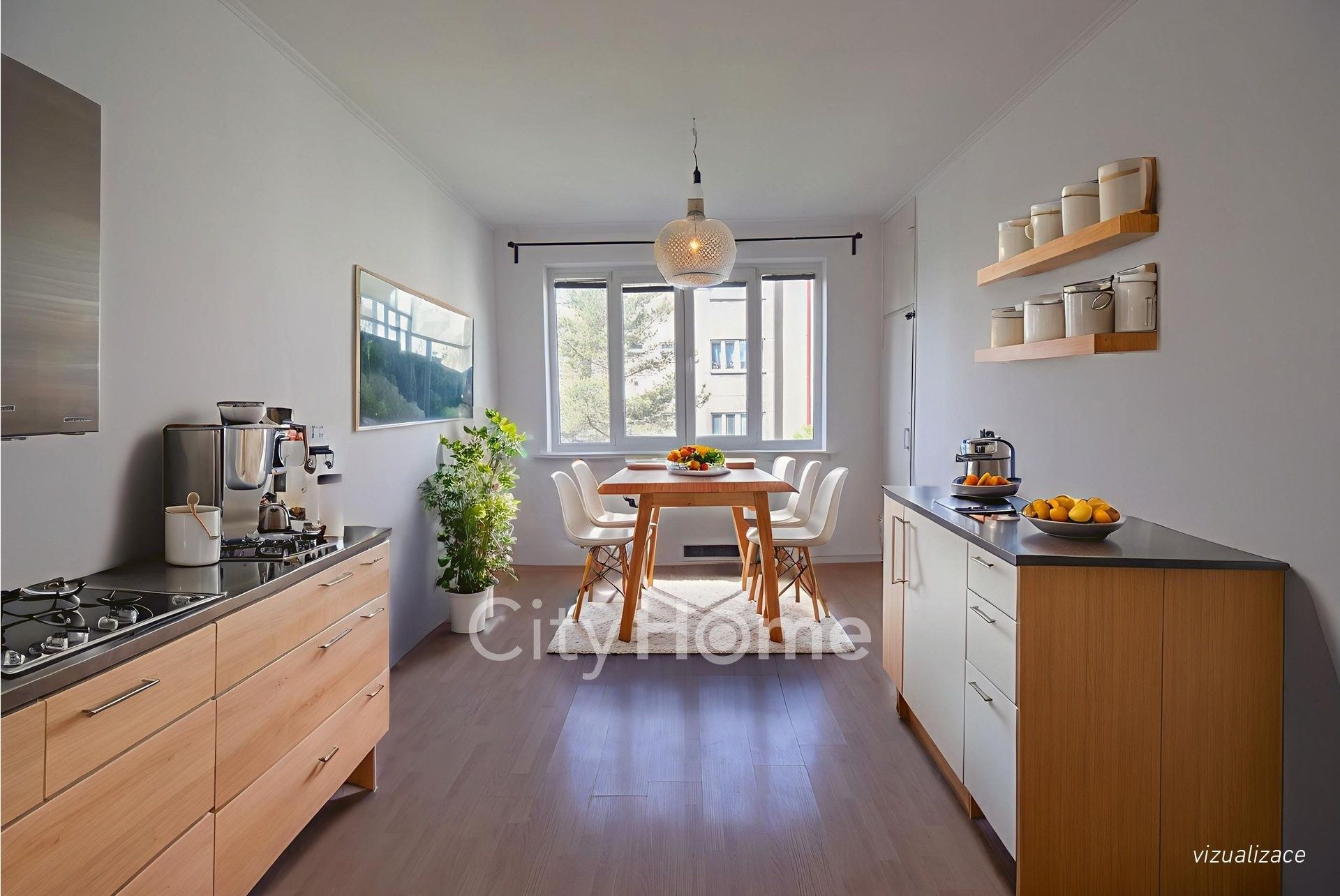 2+kk, Nad Kajetánkou, Praha, 47 m²