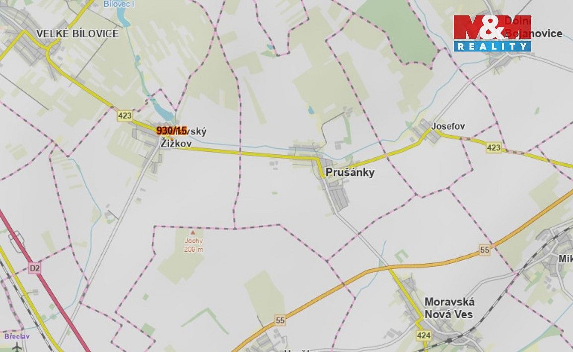 Pozemek · Moravský Žižkov, okres Břeclav, Jihomoravský kraj - 4