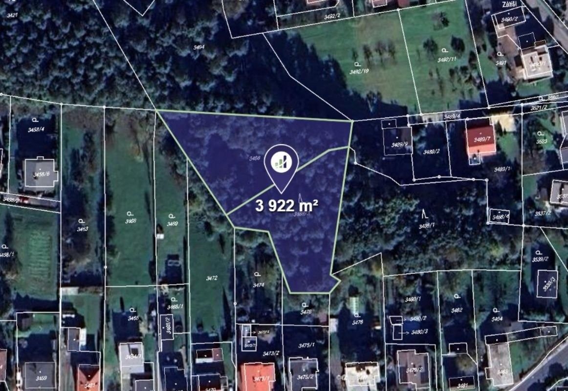 Lesy, Orlová, 3 922 m² - 1