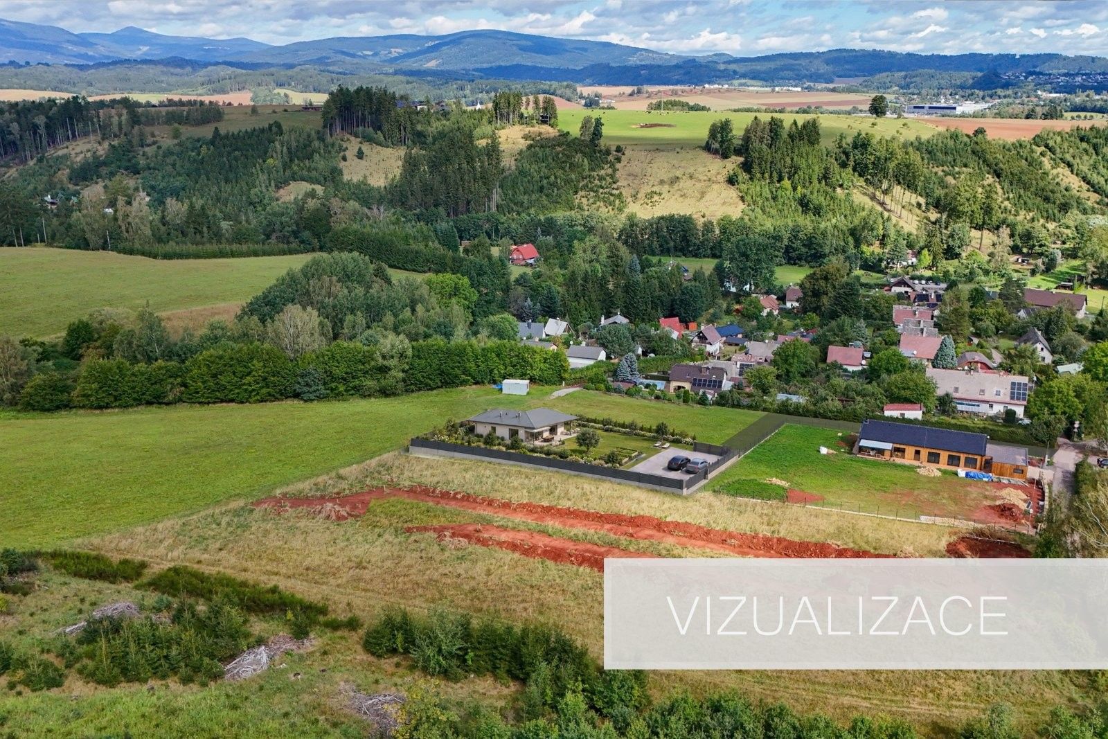 Prodej pozemek pro bydlení - Staré Buky Horní Staré Buky, 1 208 m² - 2
