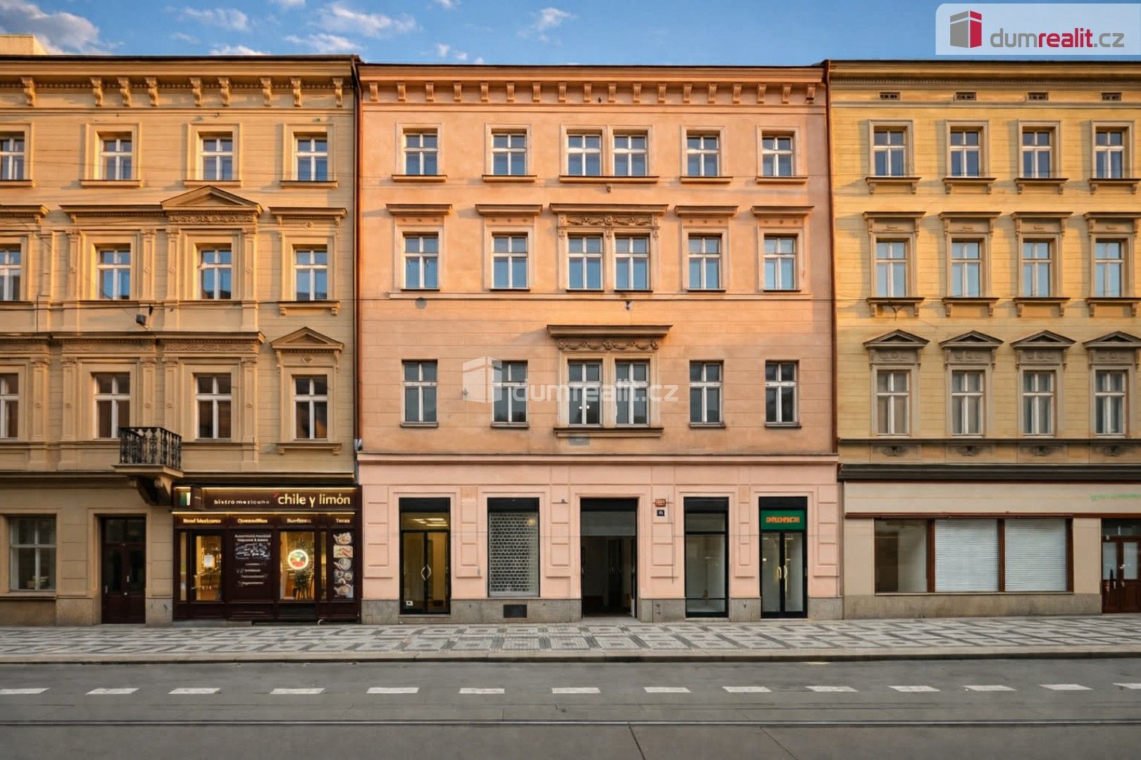 Obchodní prostory, Lidická, Praha, 200 m²