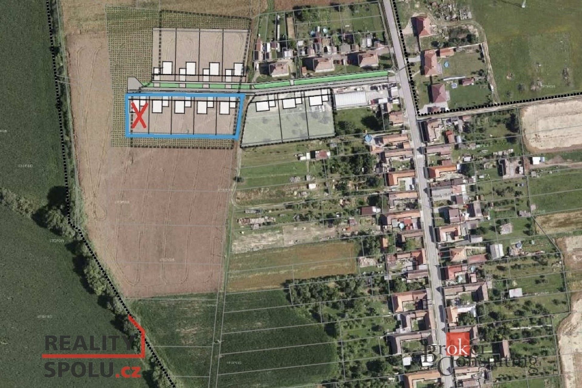 Prodej pozemek pro bydlení - Lesná, 840 m²