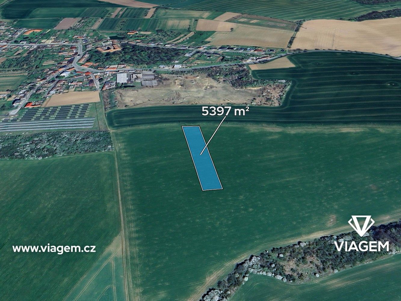 Zemědělské pozemky, Dřínov, okres Kroměříž, Zlínský kraj