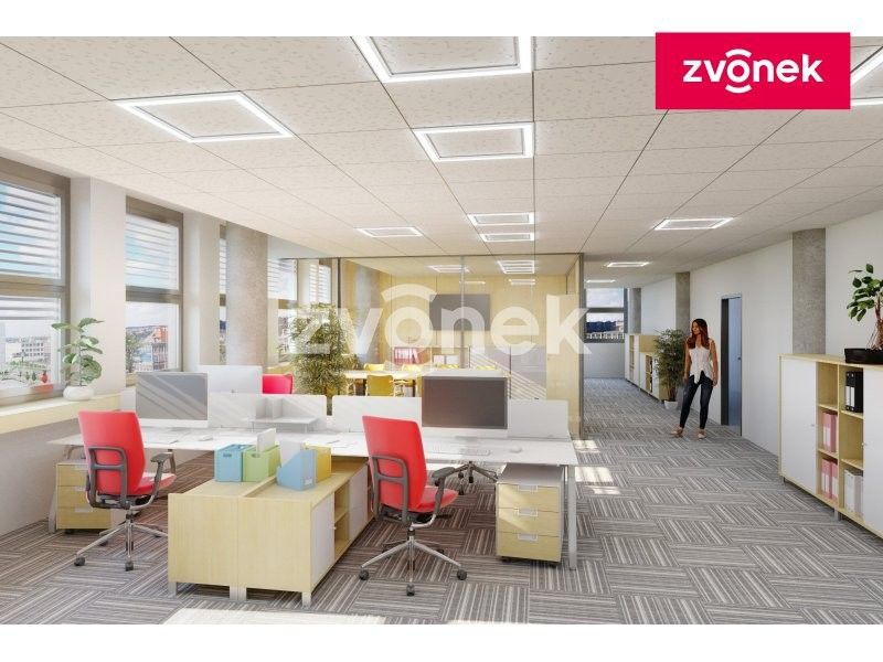 Pronájem kancelář - třída Tomáše Bati, Zlín, 109 m²