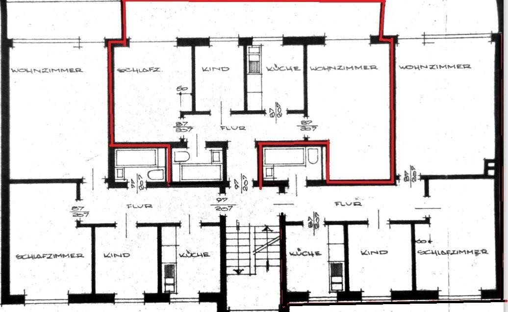 3+1, Atländer Straße 3, , Dolní Sasko, 57 m² - 2