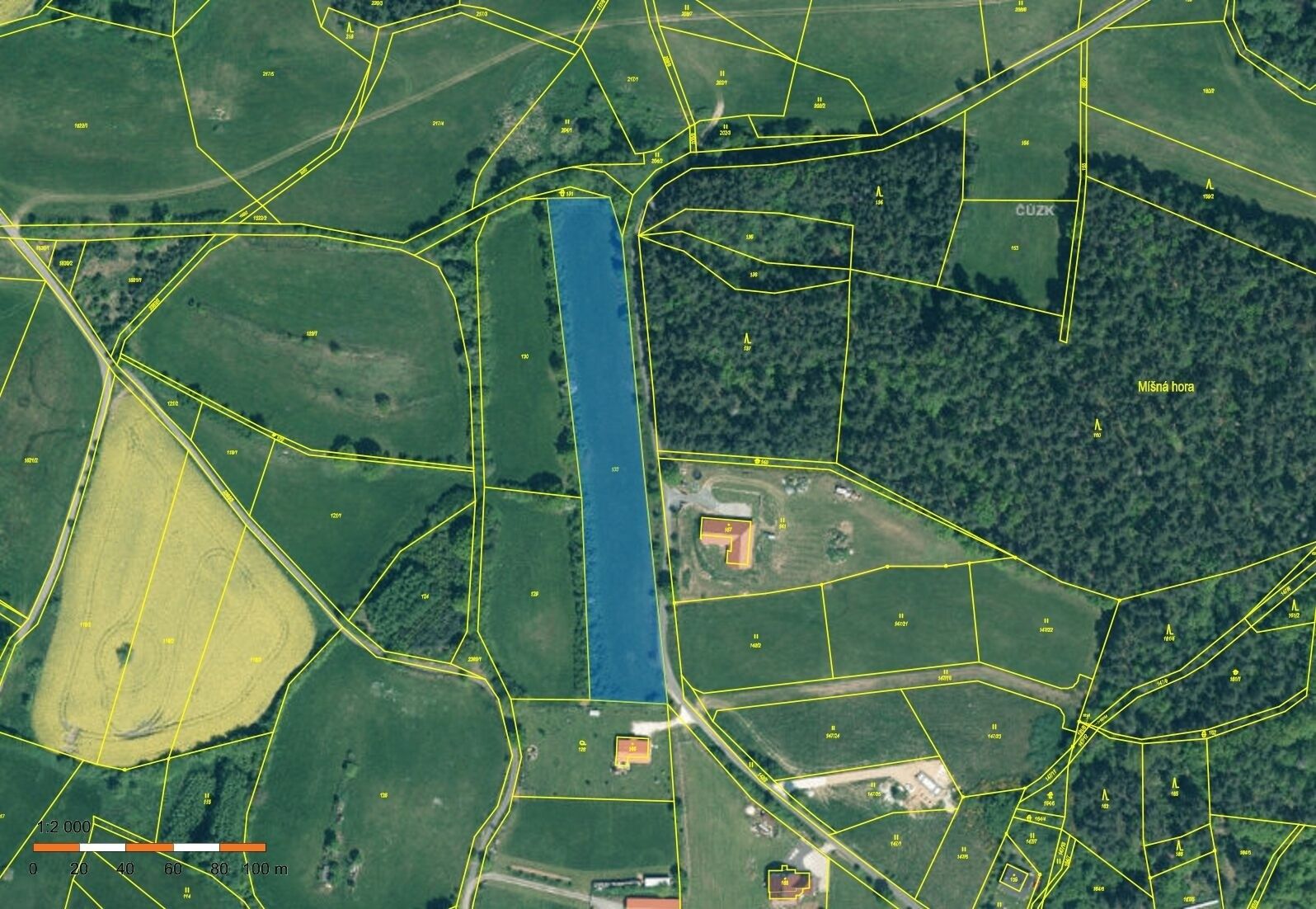 Zemědělský pozemek · 22 893 m² · Mečichov - 3