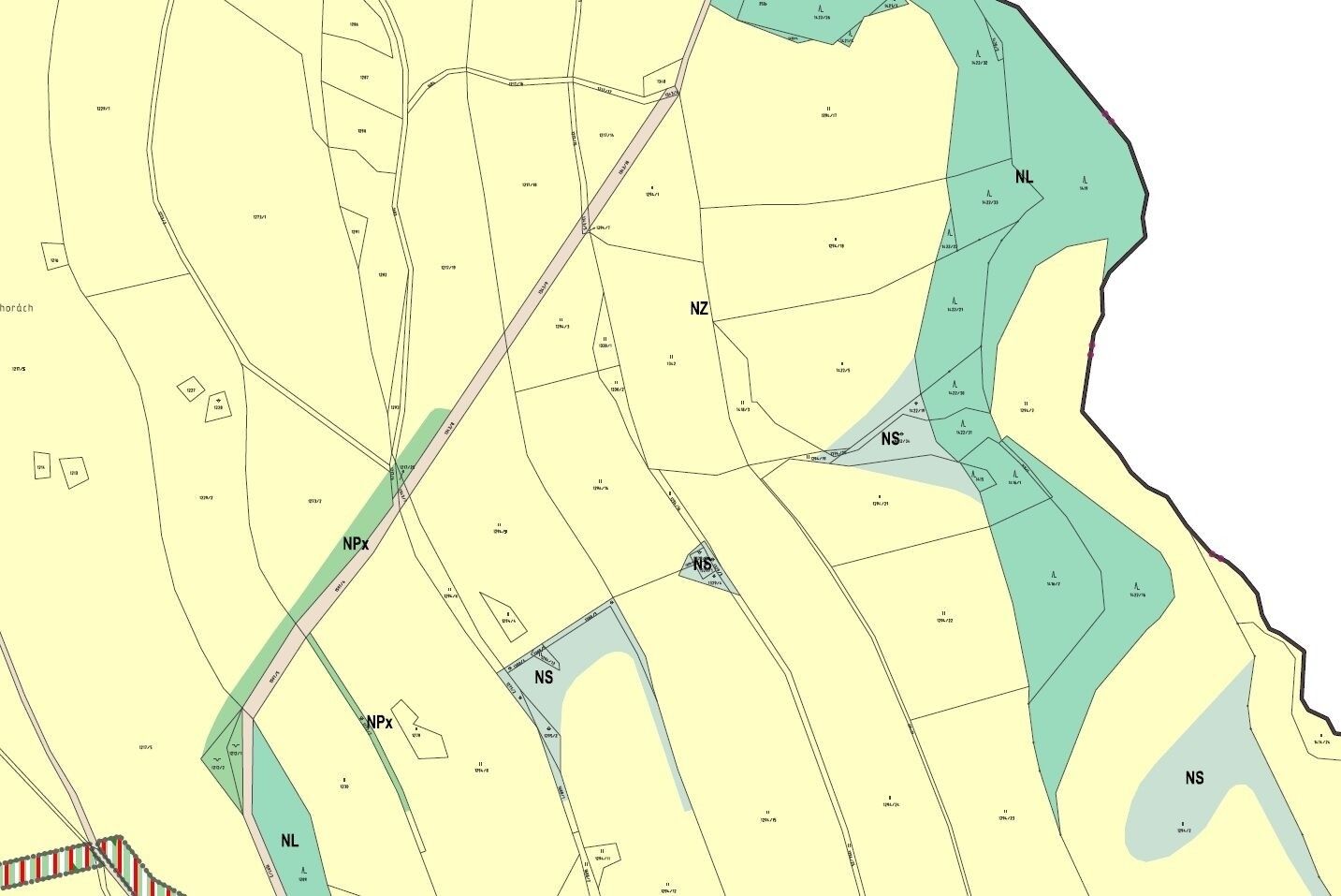 Zemědělský pozemek · 42 854 m² · Jedlí - 2