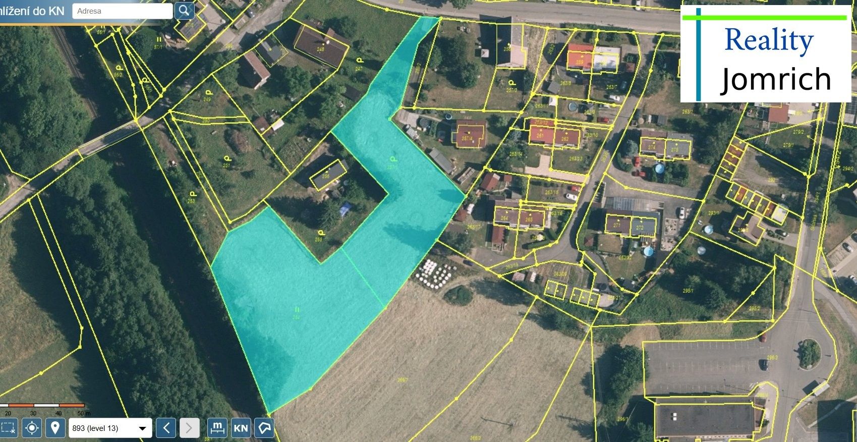 Prodej pozemek pro bydlení - Puškinova, Liberec