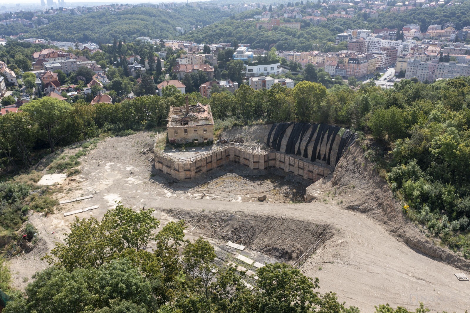 Prodej pozemek pro bydlení - U Klikovky, Praha Smíchov, 6 434 m² - 5