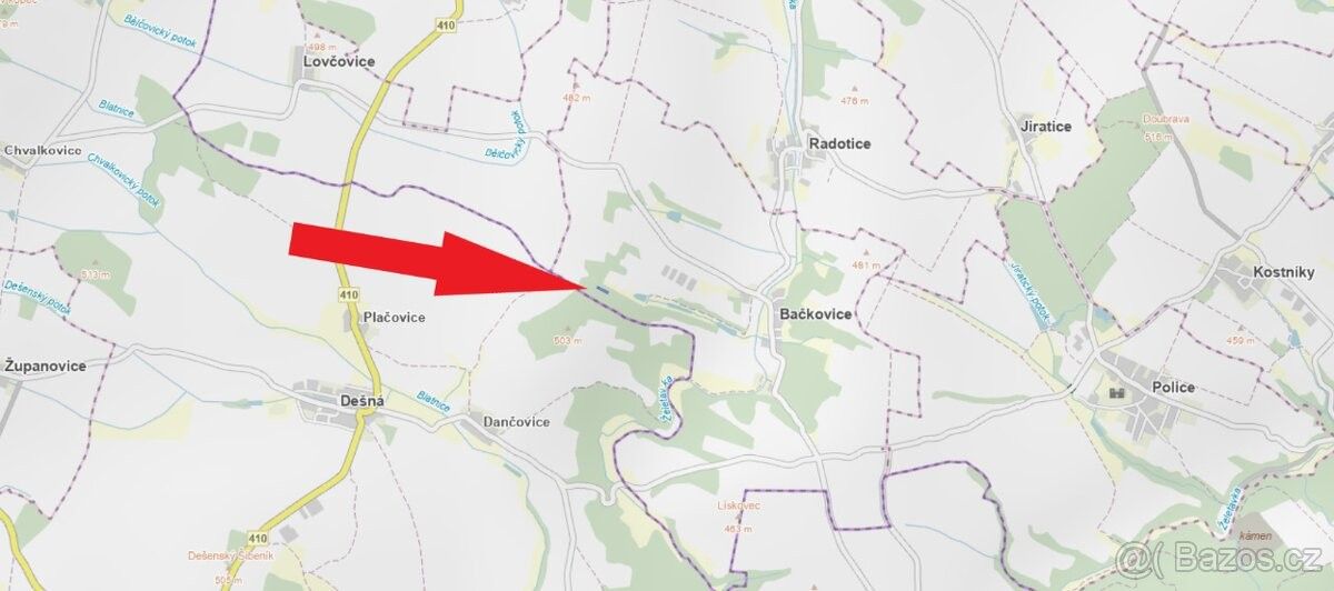 Prodej pozemek pro bydlení - Třebelovice, 675 32