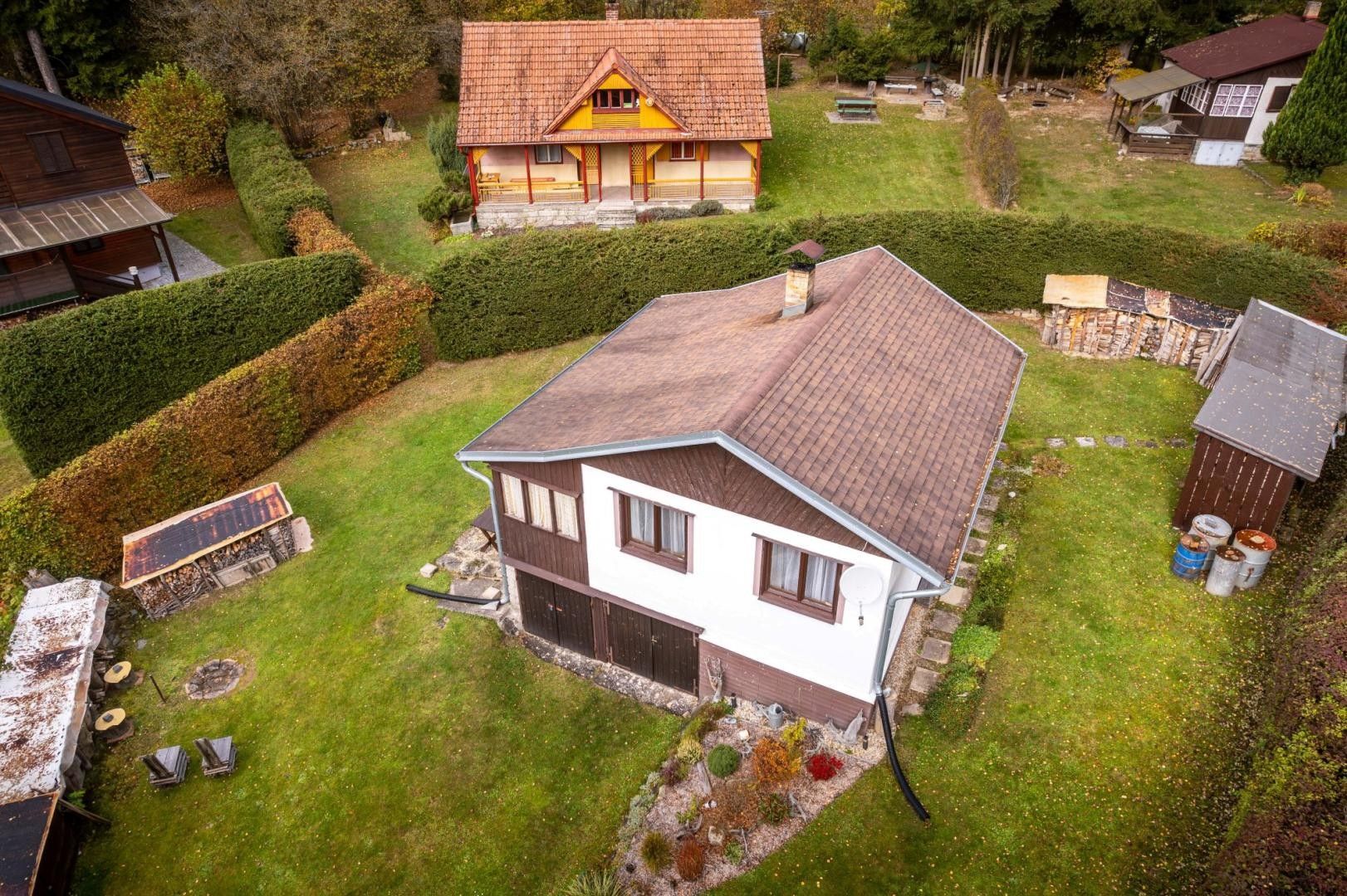 Chaty, Jenišov, Horní Planá, 40 m²