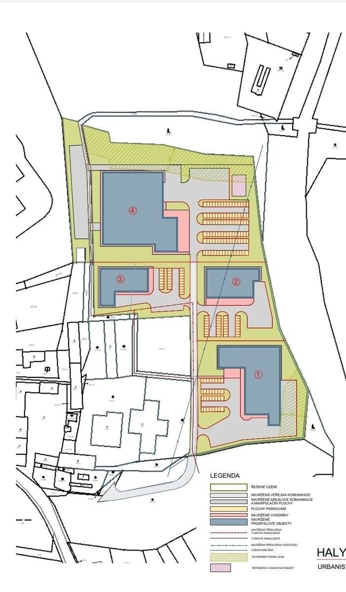 Prodej komerční pozemek - Mírovka, Havlíčkův Brod