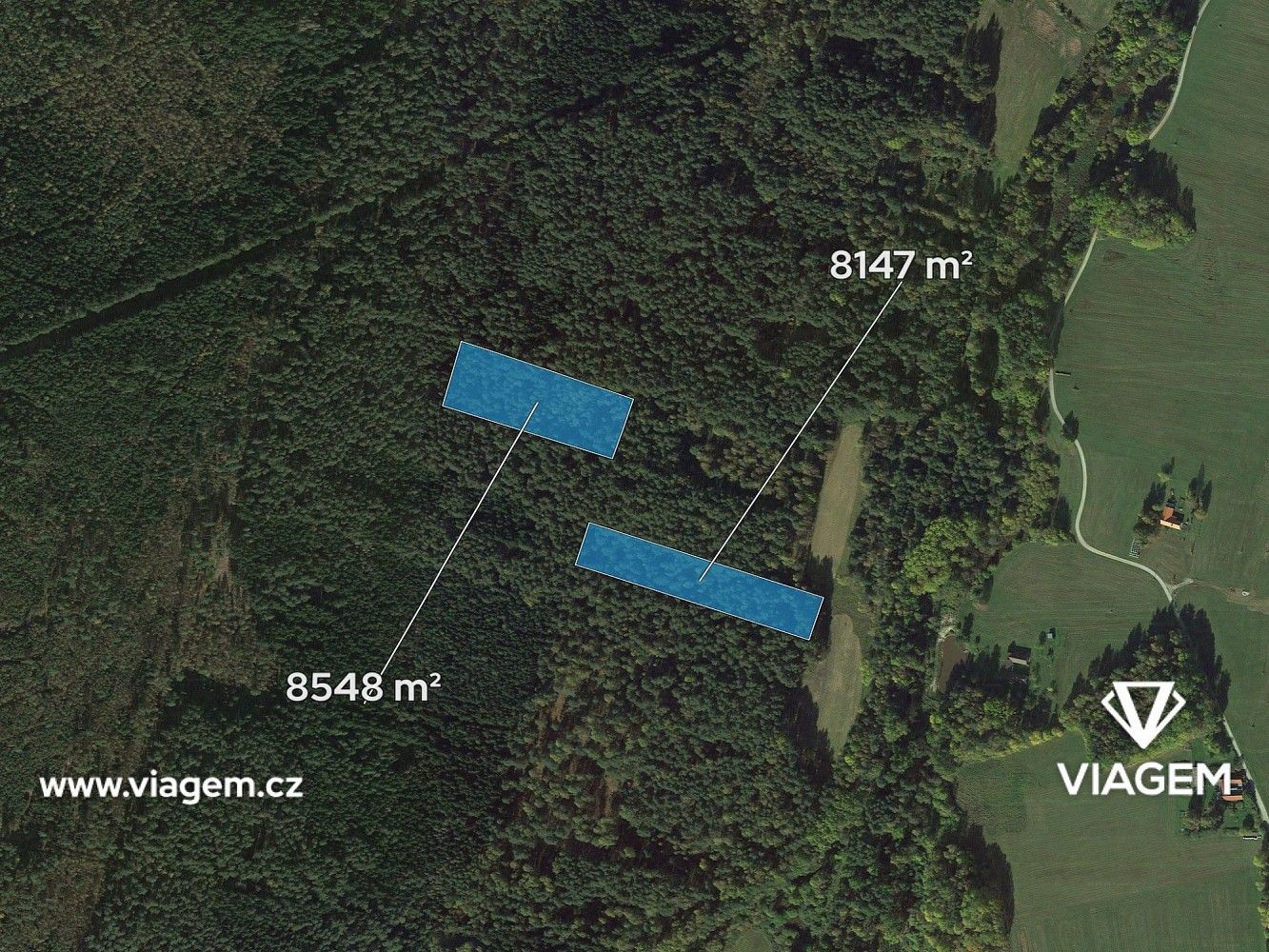Prodej les - Suchdol nad Lužnicí, okres Jindřichův Hradec, Jihočeský kraj - 2