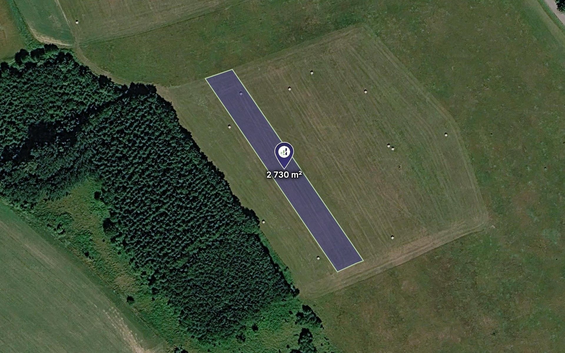 Zemědělské pozemky, Machov, 2 730 m² - 1