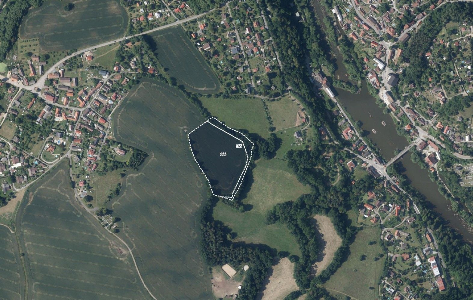 Zemědělské pozemky, Kamenný Přívoz - Hostěradice, okres Praha-západ - 1