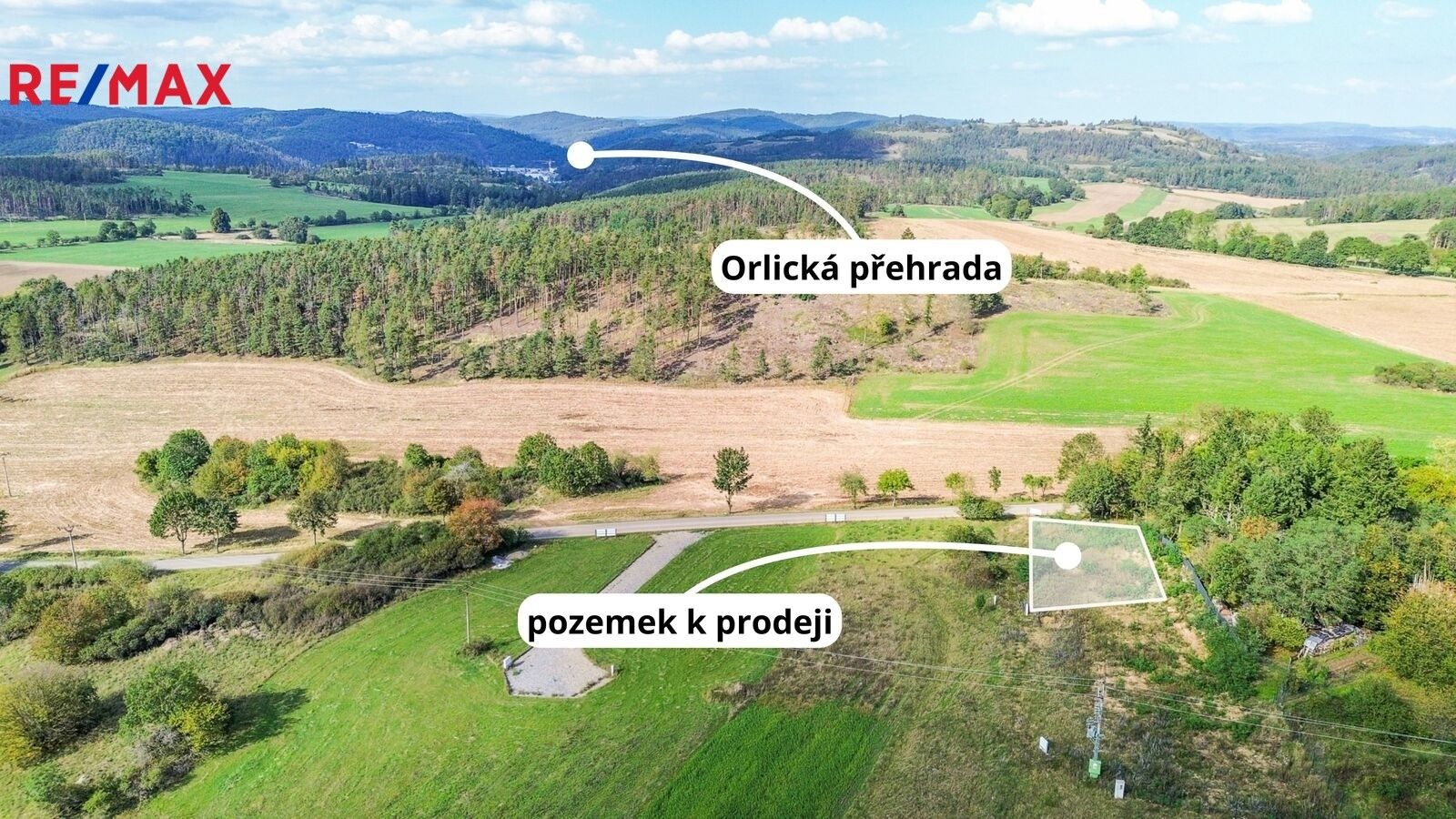 Prodej pozemek pro bydlení - Milešov, 1 m²