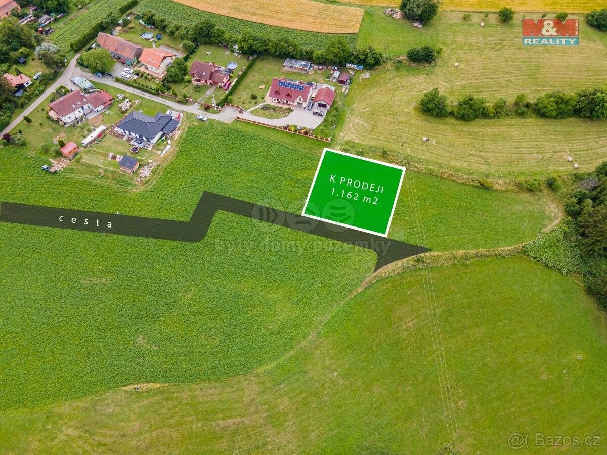 Prodej zemědělský pozemek - Křetín, 679 62, 1 162 m²