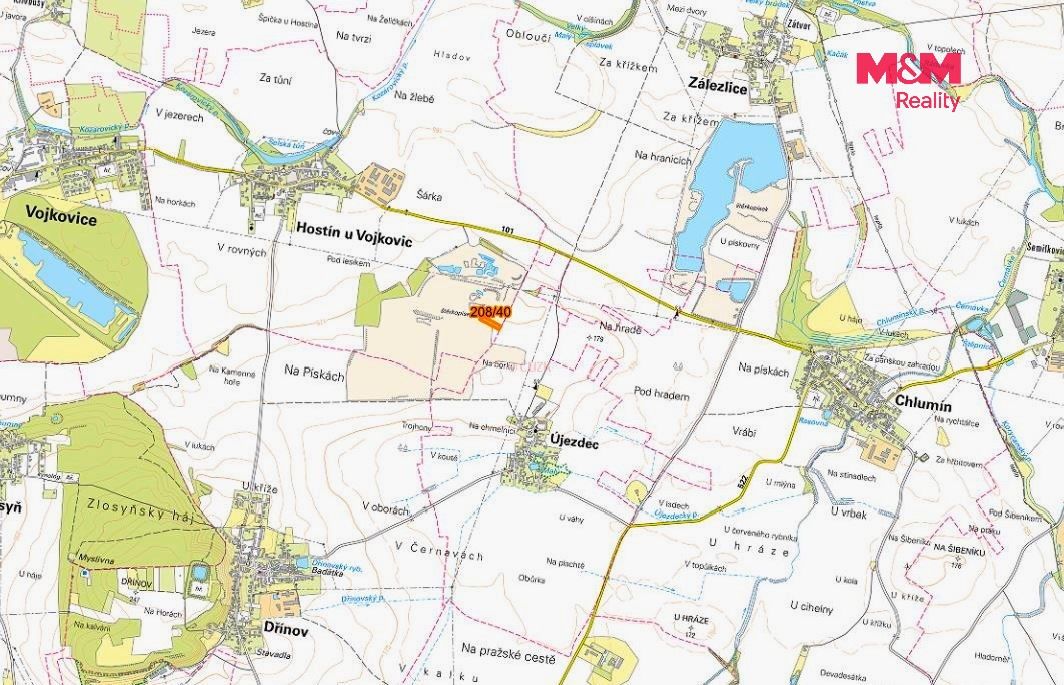 Pozemek pro bydlení · Vojkovice u Kralup nad Vltavou, 277 44 - 4