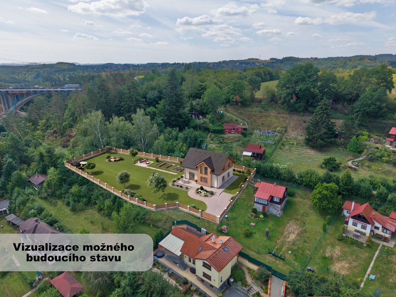 Pozemky pro bydlení, Hrusice, okres Praha-východ - 2