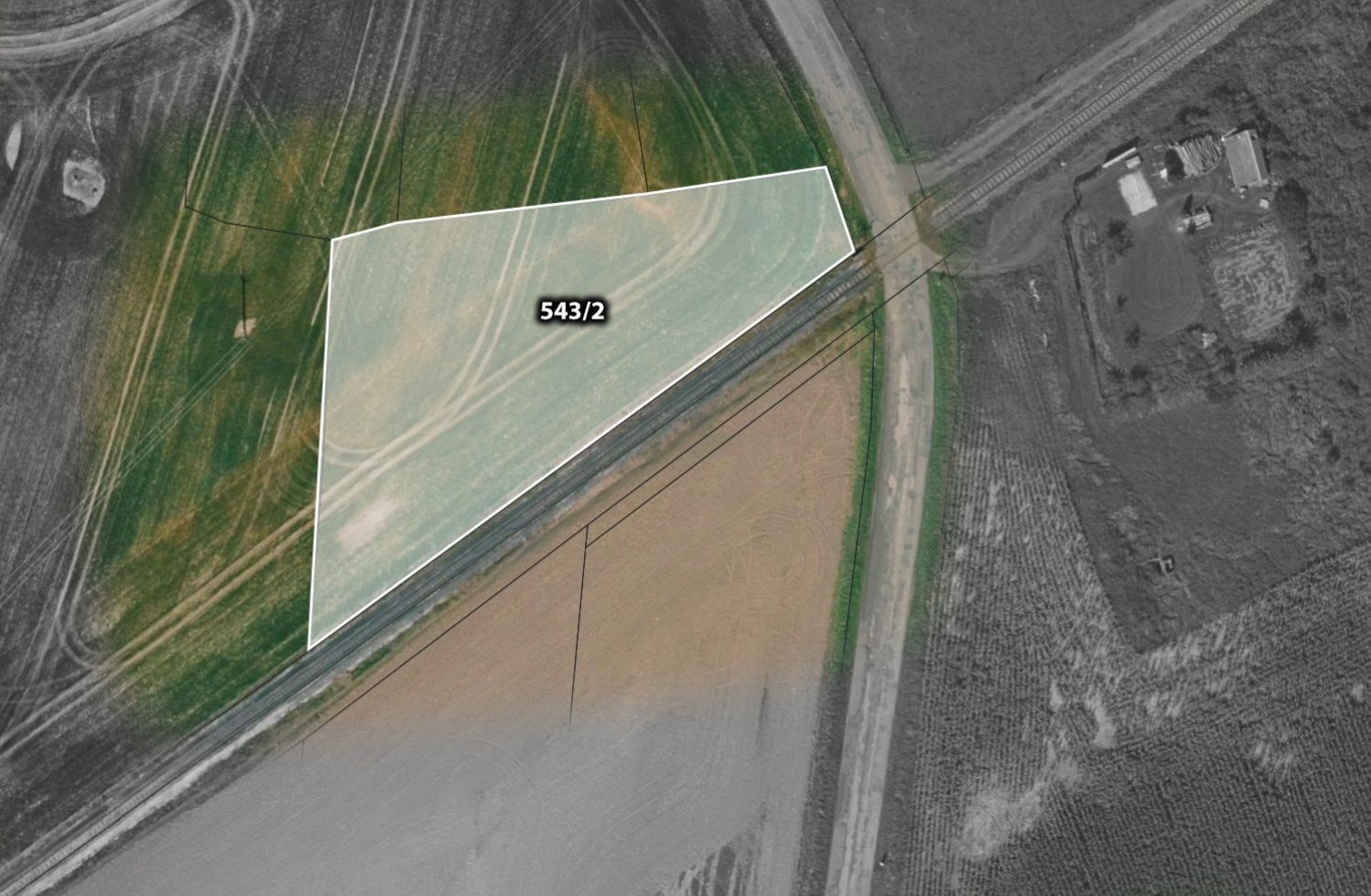 Zemědělské pozemky, Dolní Bousov, 12 736 m²