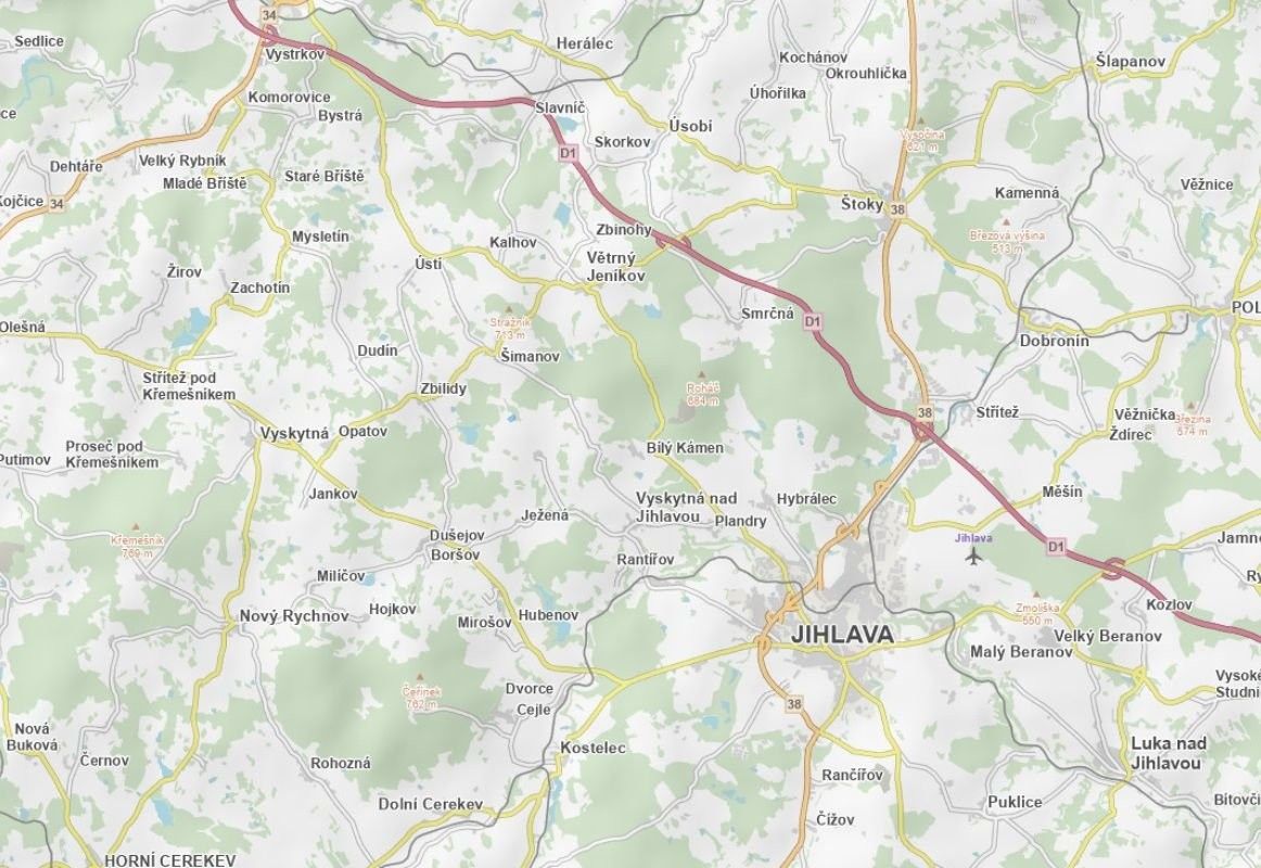 Zemědělský pozemek · 21 512 m² · Vyskytná nad Jihlavou - 3