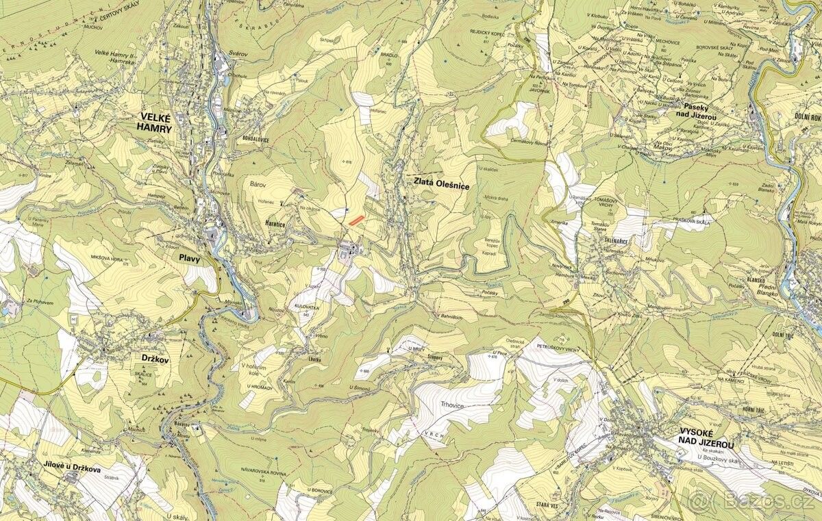 Prodej pozemek pro bydlení - Zlatá Olešnice, 468 47