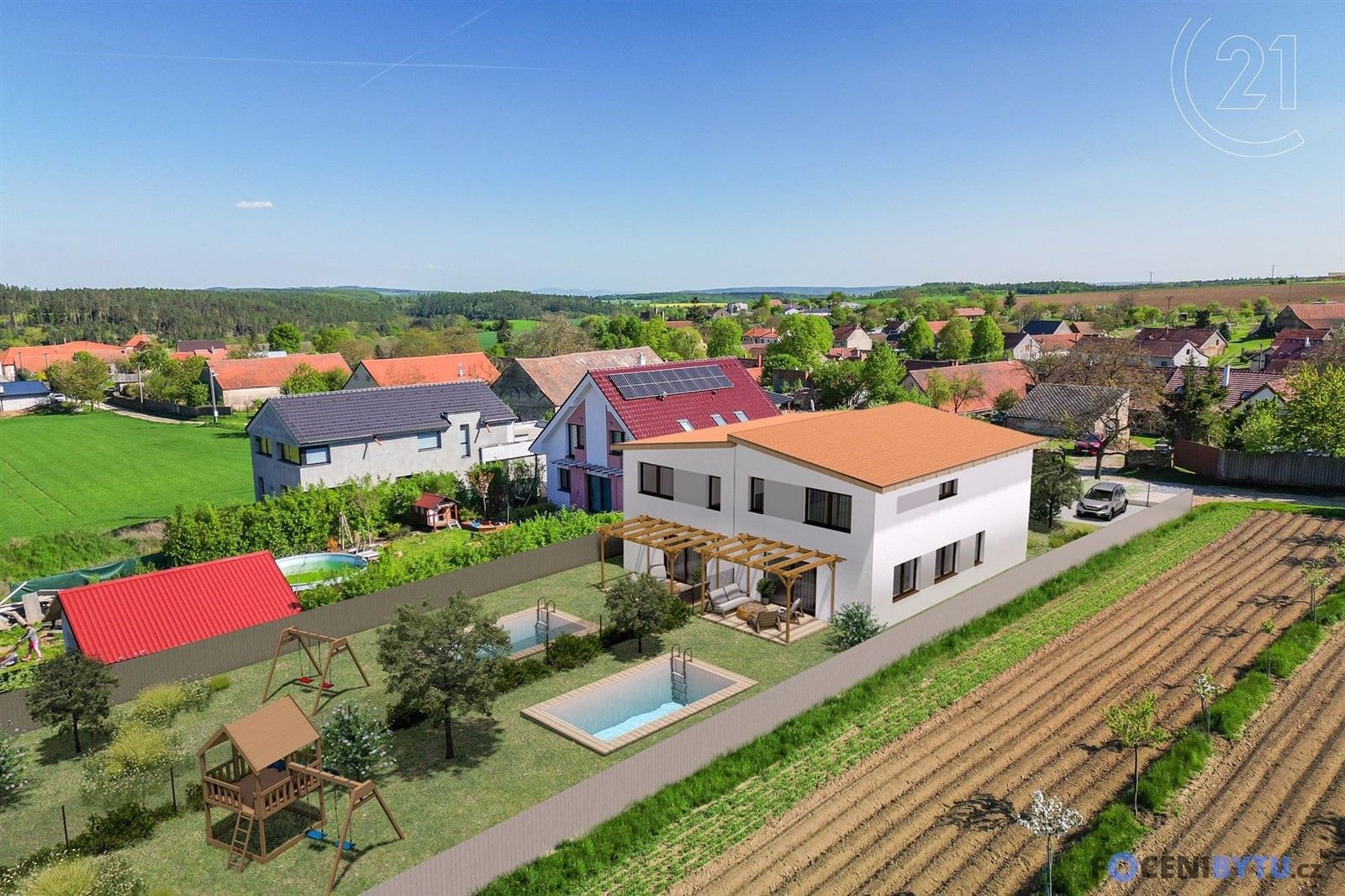 Prodej rodinný dům - Příbram na Moravě, 140 m²